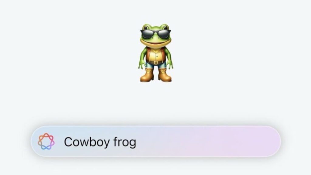 apple intelligence genmoji
